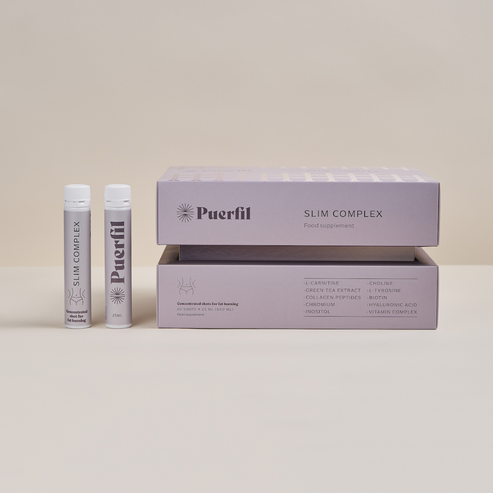 КУПИ 2 УПАКОВКИ PUERFIL SLIM COMPLEX ТА ОТРИМАЙ PUERFIL HAIR & NAILS BEAUTY COMPLEX У ПОДАРУНОК